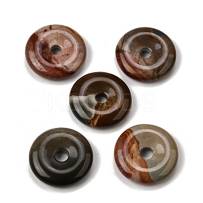 Natural Picasso Jasper/Polychrome Jasper Pendants G-F820-13A-12-1