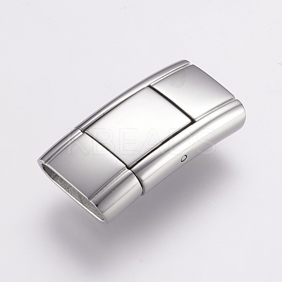 Tarnish Resistant 304 Stainless Steel Bayonet Clasps STAS-E144-141P-1