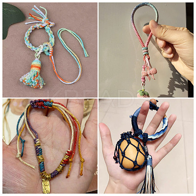 20M 4 Colors Braided Polyester Cord OCOR-TA0003-79-1