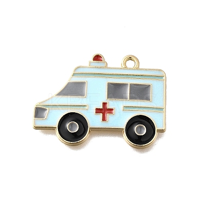 Medical Theme Alloy Enamel Pendants LS-FIND-G090-02G-02-1