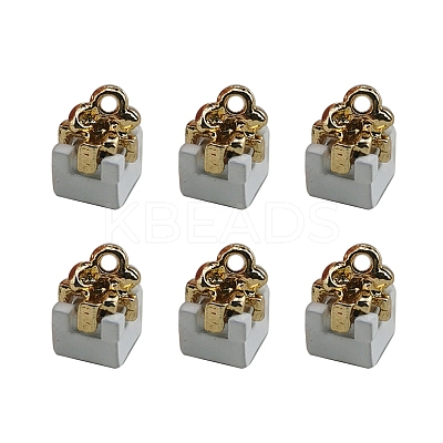 Zinc Alloy Enamel Jewelry Pendant Accessories ENAM-TAC0007-06D-1
