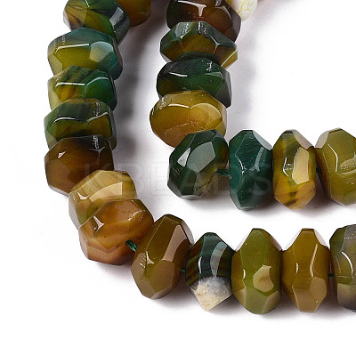Natural Agate Beads Strands G-N356-01A-06-1