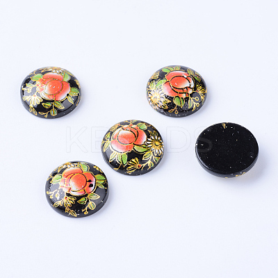 Printed Resin Cabochons CRES-T002-12mm-05-1