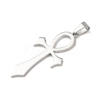 304 Stainless Steel Pendants STAS-P421-07P-1