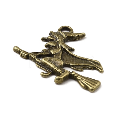 Tibetan Style Alloy Pendants FIND-C043-005AB-1
