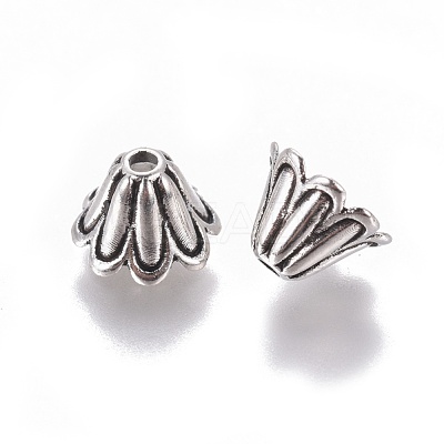 Tibetan Style Bead Caps LF0600Y-1