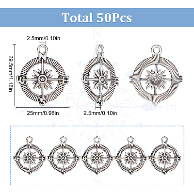 Tibetan Style Zinc Alloy Pendants TIBEP-SC0002-34-1