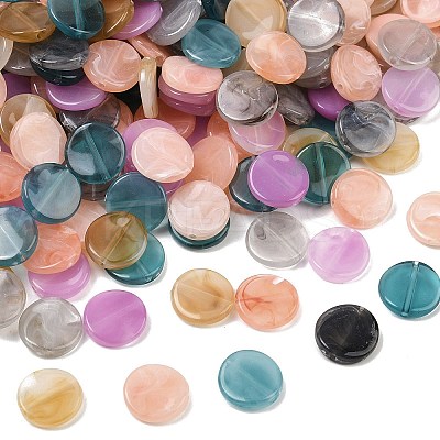 Opaque Acrylic Beads MACR-C037-08A-1