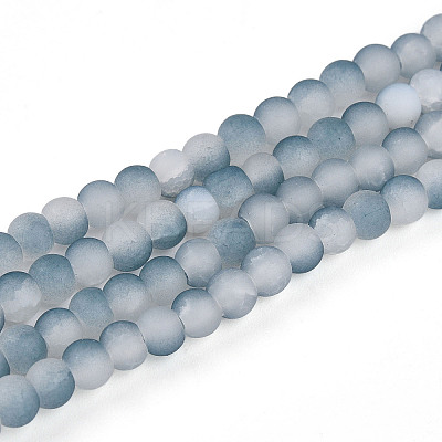 Crackle Glass Beads X1-GLAA-N009-4mm-06-1