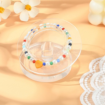 Organic Glass Bracelets/Bangles Display Racks BDIS-N001-02-1
