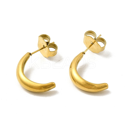 304 Stainless Steel Stud Earing for Women Men STAS-P319-34G-1
