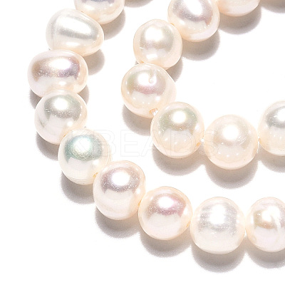 Natural Cultured Freshwater Pearl Beads Strands PEAR-N013-05E-1