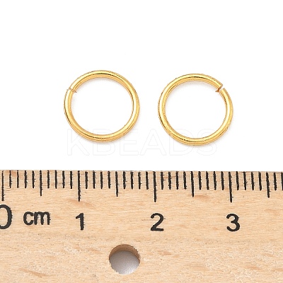 Brass Open Jump Rings KK-H532-43G-G-1
