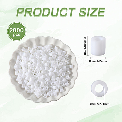 2000Pcs PE DIY Melty Beads Fuse Beads Refills DIY-SP0004-73F-1