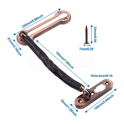 Stainless Steel Swing Bar Door Lock LS-SW-TAC0002-02C-1