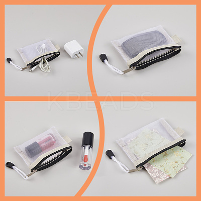 5Pcs Nylon Mesh Pen Bag AJEW-SP0001-89I-1