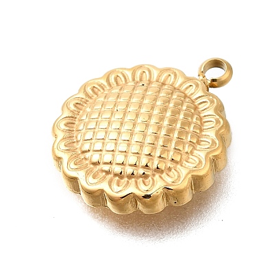304 Stainless Steel Pendants STAS-R159-34G-1