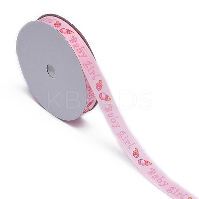 Mixed Baby Shower Ornaments Decorations Polyester Grosgrain Ribbons OCOR-X0001-1