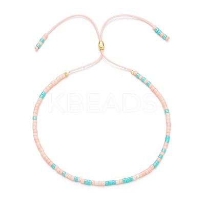 Japanese MIYUKI Rice Ball Handmade Beaded Bracelet JL1795-4-1