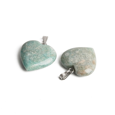 Natural Amazonite Pendants G-G956-B82-1
