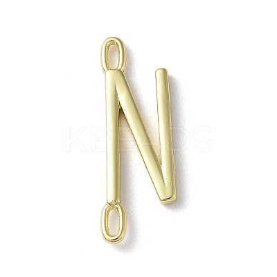 Rack Plating Brass Connector Charms KK-P245-07G-N-1
