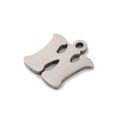 Non-Tarnish 201 Stainless Steel Charms STAS-U016-01P-W-1