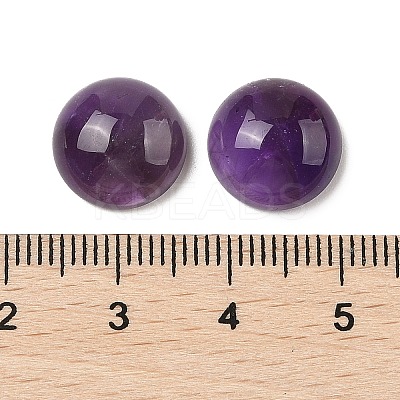 Natural Amethyst Cabochons G-L614-C02-01-1