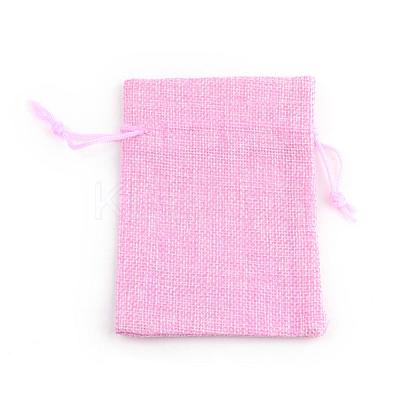 Burlap Packing Pouches Drawstring Bags ABAG-Q050-7x9-19-1