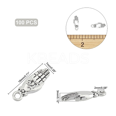Chakra Jewelry KK-AR0001-44AS-1