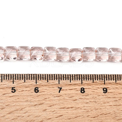 Transparent Glass Beads Strands GLAA-L050-A12-1