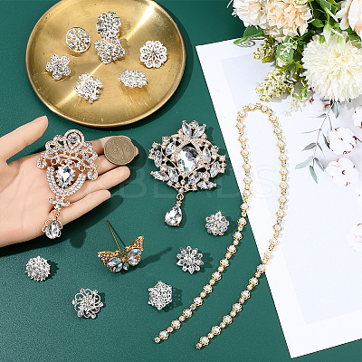 DIY Flower Bouquet Decoration Kits DIY-SP0006-59G-1