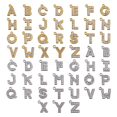 Alloy Crystal Rhinestone Pendants & Alloy Micro Pave Cubic Zirconia Rhinestone Pendants ALRI-TA0001-06-RS-1