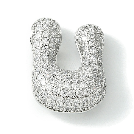 Rack Plating Brass Cubic Zirconia Pendants KK-S378-02P-U-1