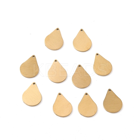 Ion Plating(IP) 304 Stainless Steel Pendants STAS-F271-05B-G-1