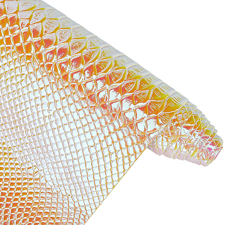 Laser PU Leather Fabric DIY-WH20032-57G-1