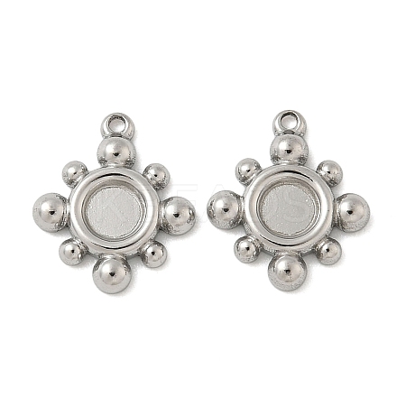 304 Stainless Steel Charms STAS-D127-17P-1
