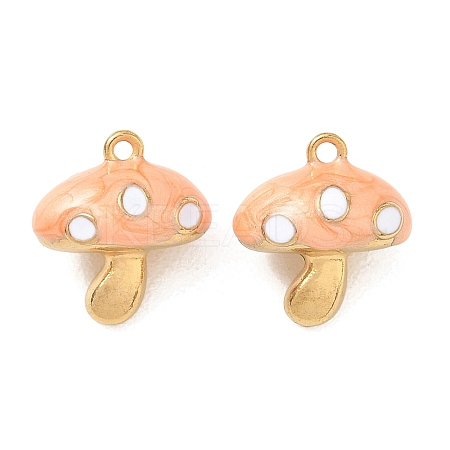 304 Stainless Steel Enamel Pendants STAS-Q119-23G-01-1