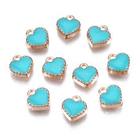 Alloy Enamel Charms ENAM-Q033-51F-1