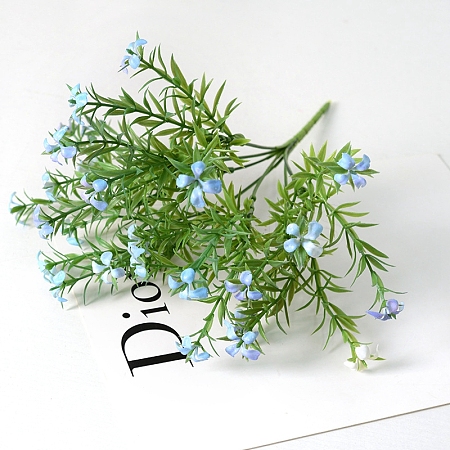 Plastic & Silk Artificial Flower PW-WG3F514-04-1