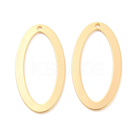 Rack Plating Brass Pendants KK-M261-33A-G-1