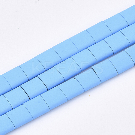 Spray Painted Non-magnetic Synthetic Hematite Beads G-T116-07-03-1