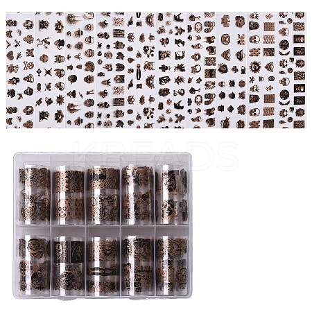 Halloween Themed Nail Art Transfer Stickers MRMJ-T063-564-1