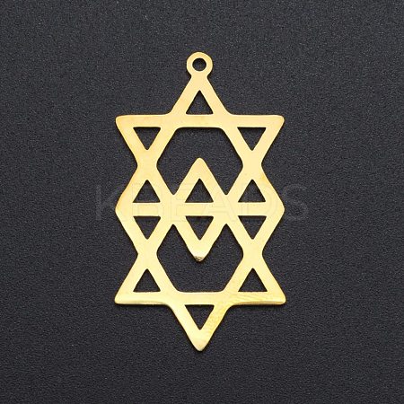 201 Stainless Steel Pendants STAS-S105-LA235-1