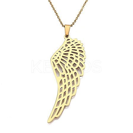 201 Stainless Steel Pendants Necklaces LS-NJEW-S105-JN676-45-2-1