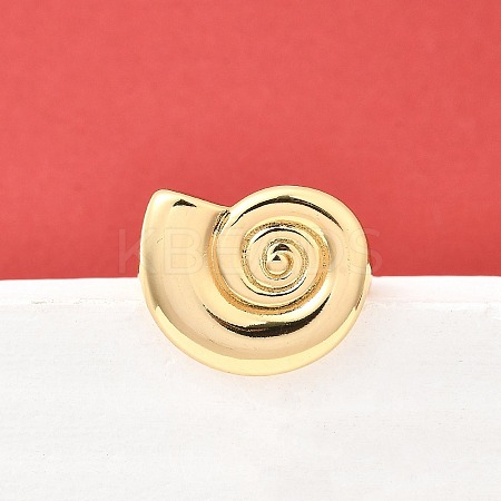 Brass Cuff Rings for Women RJEW-F184-08G-G-1