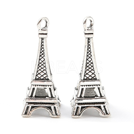 Tibetan Style Alloy Pendant TIBE-M001-06B-AS-1