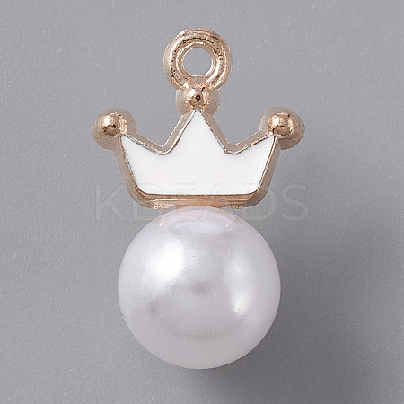 Resin Imitation Pearl Pendants LS-FIND-TAC0002-041C-1