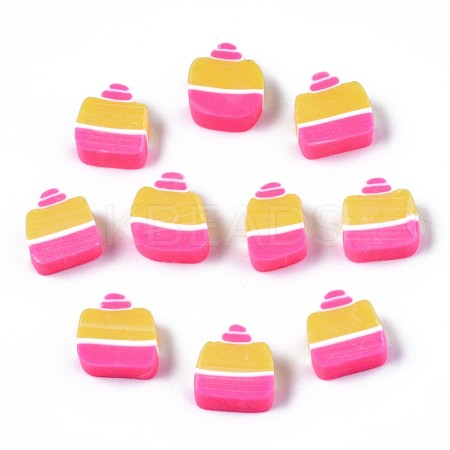 Handmade Polymer Clay Beads CLAY-N011-022-1