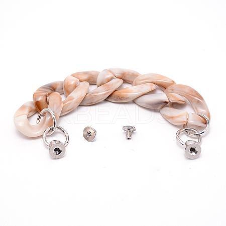 Acrylic Beads Phone Case Chain LS-AJEW-WH0235-10A-1