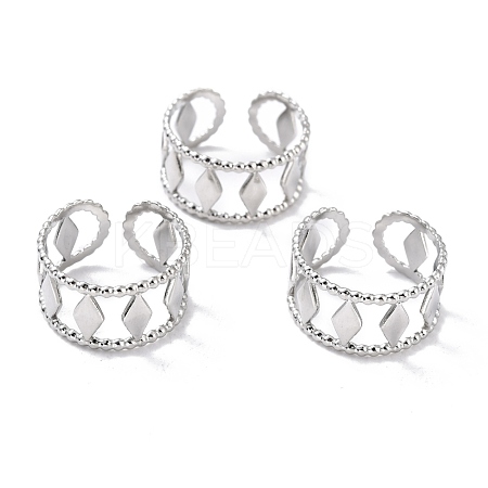 Non-Tarnish 304 Stainless Steel Finger Rings X-RJEW-L102-13P-1
